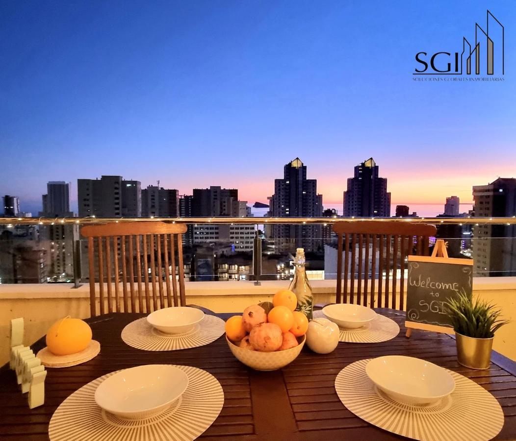 베니돔 Sunset Chill Out- Torres D' Oboe 아파트 외부 사진